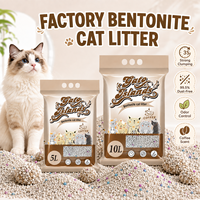 Litière pour chat Arena Bentonite 99,5 % sans poussière, directement de l'usine, pour la vente en gros de produits pour animaux de compagnie