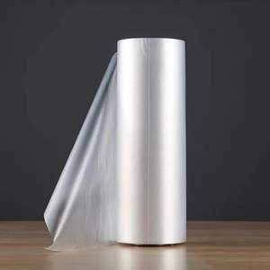 Bolsas de Polietileno Transparente Desechables a Prueba de Fugas para Almacenamiento de Alimentos, Verduras, Pan, Frutas, Carne, Fáciles de Rasgar - Product Image 1