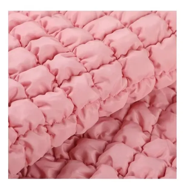 Wholesale best-selling fluffy foam fabric artificial PU material textured textile fabric