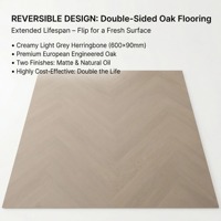 Parquet en chevrons avec couleurs personnalisables, choix premium pour la décoration intérieure de villas de luxe