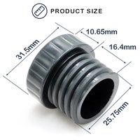 Capuchons de sécurité en nylon E26 E27 pour douilles de lampe, compatibles avec les supports d'ampoules standard et encastrés, et les guirlandes lumineuses.