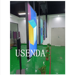 Schermo LCD da 49 pollici ad alta luminosità ultra sottile con finestra Lcd a doppio lato appesa a parete Digital <span class=keywords><strong>Signage</strong></span> - Product Image 5