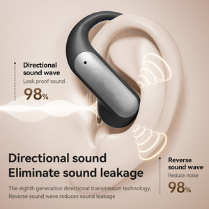 หูฟัง M127 AI พร้อมจอแสดงผล LED แบบเรียลไทม์ ระบบตัดเสียงรบกวนแบบ Open Ear หูฟัง TWS แบบกึ่ง In-ear รุ่น M127 AI พร้อมระบบตัดเสียงรบกวน - Product Image 2