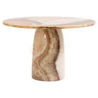 Table basse de style nordique minimaliste en pierre naturelle, table basse en onyx blanc de luxe, cube, socle, pour salon