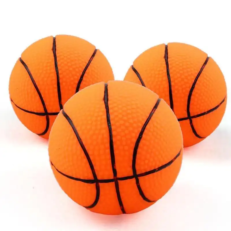 Großhandel Hundeknirschball hochwertiges Schalltipp-Spielzeug Hund Basketball-Spielzeug Kauen Trainings-Spielzeug