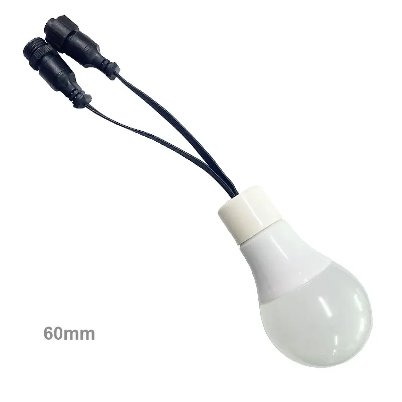 Holiday Outdoor Addressable DMX Bulbs Light LED RGB Bulb