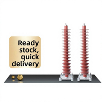 Parafoudre à oxyde de zinc haute tension Minrong YH5WZ-100/260 110 kV (caoutchouc silicone) 400 A 50/60 Hz pour les postes de transformation