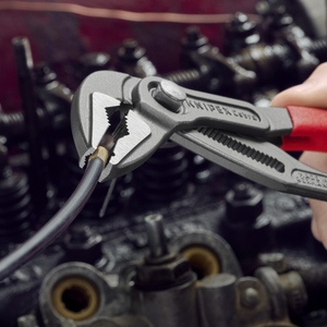 KNIPEX 87 51 250 Cobra ES Water Pump <b>Pliers</b> extra slim With non-slip plastic coating - Product Image 2