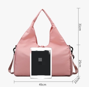 Bolsa de Yoga para Mujer, Bolsa Deportiva, Bolsa de Viaje, Bolsa de Fitness, Bolsa de Natación, Bolsa de Hombro de Gran Capacidad con Correa para el Hombro - Product Image 3