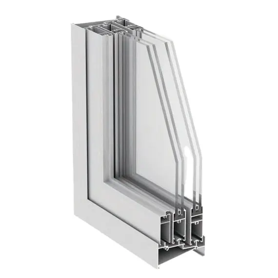 6061 6063 Aluminium Extrusion Profile Custom Extruded Aluminum Profile for Doors and Windows
