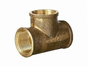 Kim loại nóng bán hàng chủ đề phụ kiện đường ống đồng Nickel Steel TEE nối nam và nữ chủ đề từ Trung Quốc - Product Image 2