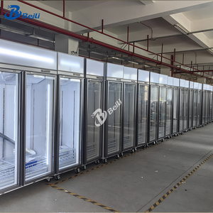 Réfrigérateur à bière double porte en verre, congélateur, réfrigérateur <span class=keywords><strong>Red</strong></span> <span class=keywords><strong>Bull</strong></span> Pepsi - Product Image 5