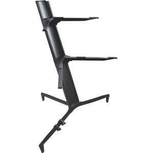 Chuyên nghiệp di động đôi Bàn phím đứng Spider thiết kế 2nd Tier cho nhạc cụ có dây-làm bằng nhôm bền các bộ phận nhựa - Product Image 2