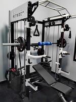 Système de musculation professionnel avec rack à squats et machine Smith – Équipement d'entraînement à poids réglable, OEM/ODM disponible