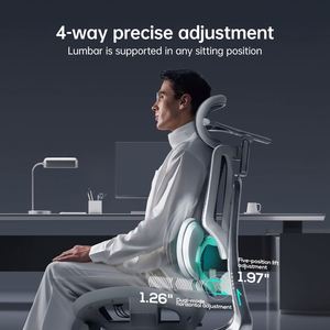 E3 Ultra+ Structure Master Mesh Modern Ergonomics Gamer Computer Racing Gaming Office Chairs With <b>Footrest</b> - Product Image 3