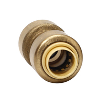 Raccord de tuyau en laiton raccord rapide raccords en cuivre Push Fit plomberie raccords en laiton Push Fit pour tuyau d'eau Pex