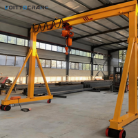 Mini-grue portique réglable en hauteur, 1 tonne, 2 tonnes, 3 tonnes, 5 tonnes, 6 tonnes, 8 tonnes, 10 tonnes, grue portique mobile portable
