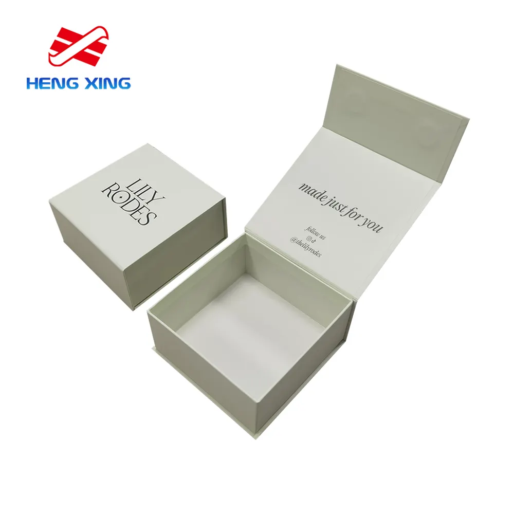 HENGXINGベストウェルカムファッション甘い包装カスタムロゴ化粧パレット包装パック配達ギフトパッケージ紙箱