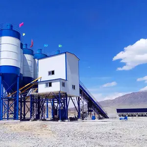 Concrete Batch Plant Cement Sand Batching Central Mix Supplier 25m3-180m3 Concrete Batching Plant Henan