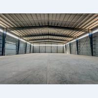 Atelier et entrepôt industriels modulaires préfabriqués en acier léger sur mesure avec un design moderne - Prix d'usine