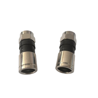 El adaptador coaxial de enchufe macho Squeeze de la mejor calidad acepta diseño personalizado