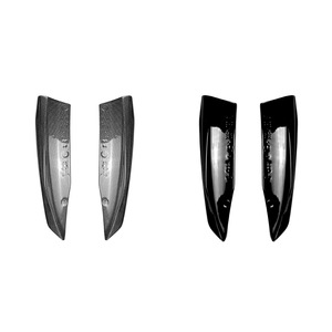 Aileron arrière Audi A3 S3 8V en fibre de carbone, texture adhésive, compatible avec les modèles berline S-Line 2013-2016 - Product Image 2