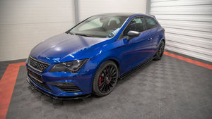 KSEEK faldas laterales para asiento <span class=keywords><strong>Leon</strong></span> <span class=keywords><strong>FR</strong></span> <span class=keywords><strong>SC</strong></span> Mk3 2013 - 2016 / Seat León Cupra <span class=keywords><strong>SC</strong></span> Mk3 (2014-2016) - Product Image 3