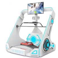 Simulateur de ski VR, machine de jeu de ski extrême en réalité virtuelle pour divertissement en salle, équipement de jeu sportif VR