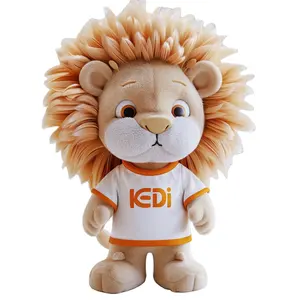 High Quality Manufacturer Wholesale OEM Plush Figure Toys Cute Kawaii Soft Stuffed Animal Toys for Children Lion Animals Toys