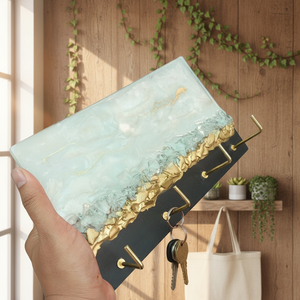 LED Durable Portable Wooden <b>Key</b> Holder Eco-Friendly <b>Custom</b> Logo Waterproof Home/Office Decor Wedding Birthday Back School - Product Image 3