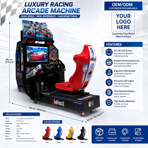 เครื่องเกมแข่งรถอาร์เคดแบบหยอดเหรียญ Outrun พร้อมจำหน่าย - Product Image 2