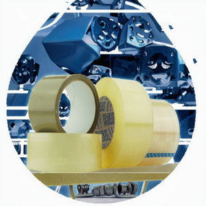 Cinta de Embalaje Industrial Resistente, Transparente, de BOPP, Sensible a la Presión, Acrílica, de una Sola Cara, Reforzada, Fuerte, Impermeable - Product Image 3