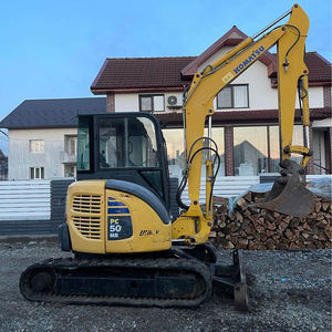 Mini excavatrice Komatsu PC50 d'occasion en bon état Machines sur chenilles PC55mr PC35 PC40 d'occasion en stock - Product Image 6