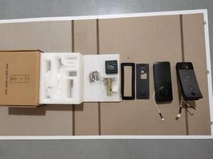 Nouvelle serrure de porte intelligente Tuya WiFi avec pêne dormant automatique, empreinte digitale, serrure numérique carrée et sonnette intégrée pour la maison - Product Image 5