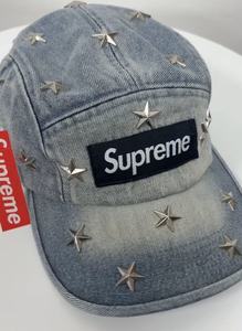 Gorra de Cinco Paneles con Tachuelas y Estilo Desgastado: Estilo Urbano Retro Americano - Product Image 2