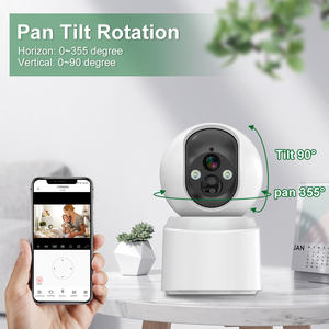 Leksell V380PRO Yapay Zeka Takipli İç Mekan Kablosuz IP Kamera Akıllı Ev Gece Görüşlü 4G Pil Güçlü Hareket Algılama SD Kartlı - Product Image 5