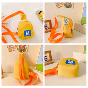 <b>Kids</b> Fashion Chest Bag, <b>Boys</b> Letter Print Crossbody Bag, Trendy Mini Shoulder Bag for Coin Change - Product Image 3
