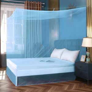 תליית עיצוב מלבני קיפול יתושים רשת אוהל פוליאסטר גדול עבור קמפינג בחוץ ושימוש בנסיעות - Product Image 3