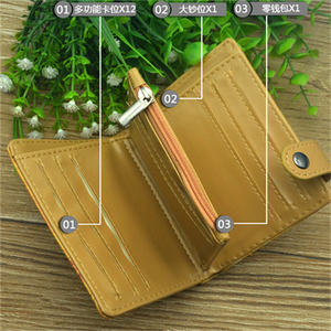 Portefeuilles courts à monnaie de 7 styles, porte-monnaie en PU d'anime, WANTED DEAD or ALIVE Nika Luffy 1 PIECE, femmes, hommes, enfants, porte-cartes d'anime - Product Image 2