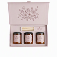 Boîte cadeau rigide à double porte magnétique personnalisée, emballage découpé avec dorure à chaud et gaufrage UV pour échantillon gratuit de cosmétiques et suppléments