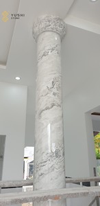 빌라 건물을위한 YUSHI 사용자 정의 크기 대리석 기둥 라운드 게이트 지원 기둥 - Product Image 6