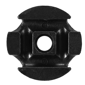 Hebilla de trinquete de aleación de zinc negra de 10 mm con tornillo para accesorios de kayak, canoa y bote a motor - Product Image 2