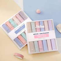 Set de 6 Marcadores Oblicuos Pastel, Estéticos, Fluorescentes, de Secado Rápido, Sin Manchas, Cuidado de los Ojos, para Estudiantes, Escolares, Diario