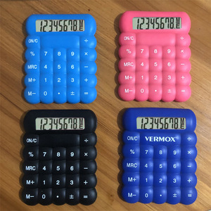 Verinox Calculator 8 Digit Soft Silicone Buttons Portable Office Student Use - Product Image 1