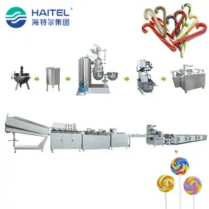 Machine de fabrication de bonbons à sucette plate pour sucette arc-en-ciel prix usine haute vitesse