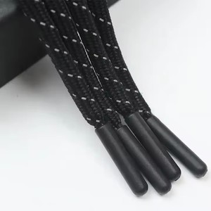 Customized Soft Nylon Round Solid Drawstring <strong>Cords</strong> With Reflective Filament - Product Image 2