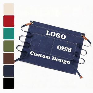 Kitchen Cooking Barista Gardener Adult Size Durable Breathable Reusable <b>Waterproof</b> <b>Apron</b> Customized Logo - Product Image 1