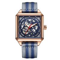 Montre mécanique automatique pour homme, logo personnalisé, fabrication OEM ODM, montre-bracelet de haute qualité pour les affaires