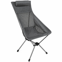 Chaise de camping NBT Outdoor à dossier haut, légère, avec appui-tête et étui de transport, chaise de camping pliable ultralégère et portable pour le camping