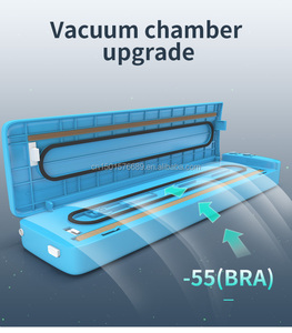 Professionele <span class=keywords><strong>Mini</strong></span> Thuis Gebruik Vacuüm <span class=keywords><strong>Sealer</strong></span> Machine Draagbaar En Automatisch Met Handmatige Stroombron Voor Voedsel Vacuüm Zak Afdichting - Product Image 3